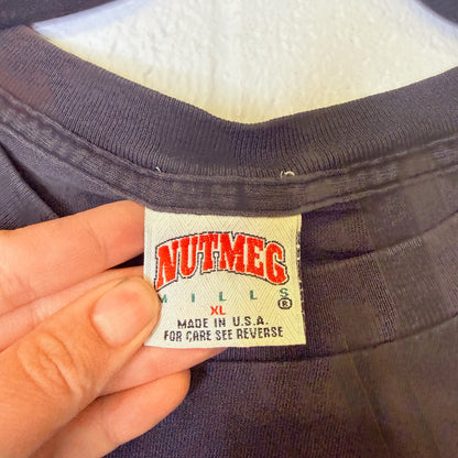 90s Wake Forest Deacons NCAA Nutmeg T-Shirt Sz XL (B2399)