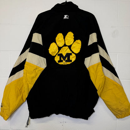 90's Missouri Tigers NCAA Starter Jacket Sz XL (B2985)