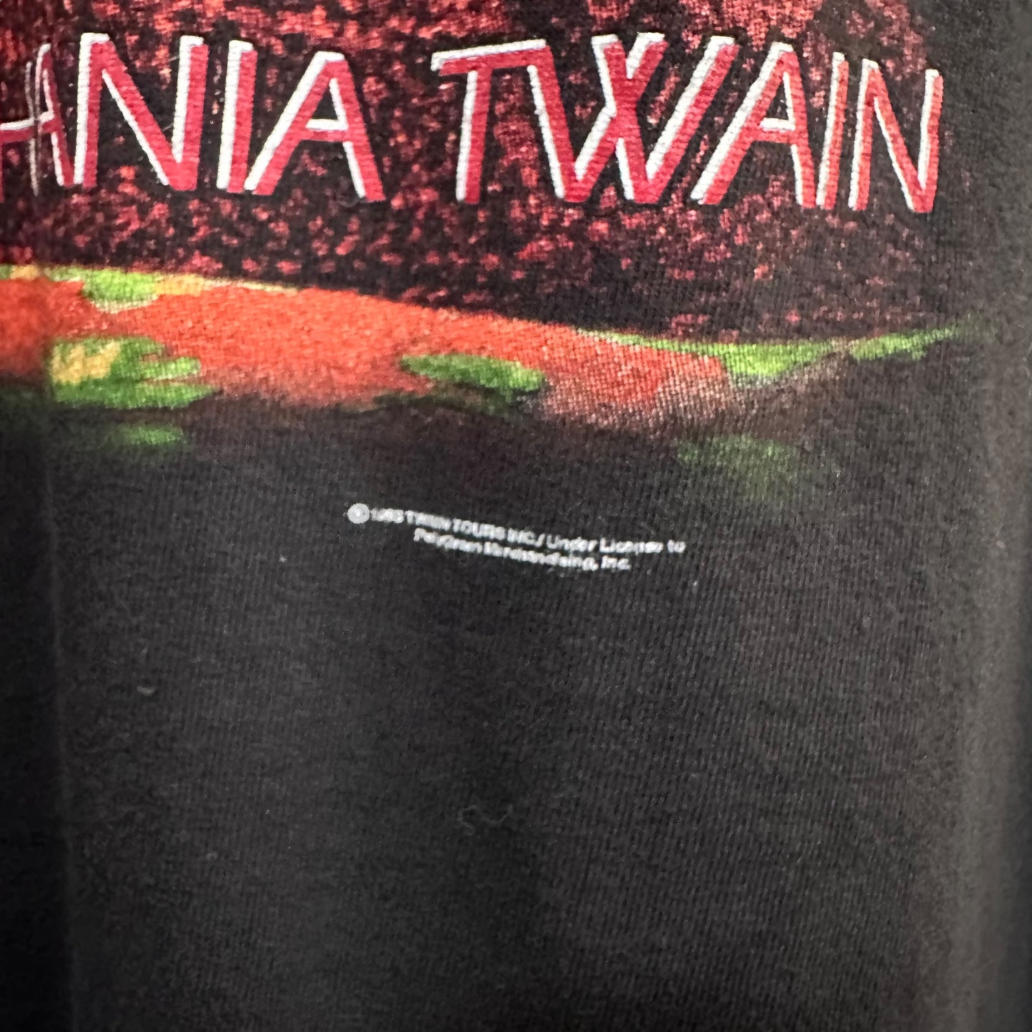 1998 Shania Twain T-shirt Sz L (A1571)