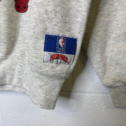 90s Chicago Bulls NBA Nutmeg Breakthrough Crewneck Sz L (B2086)