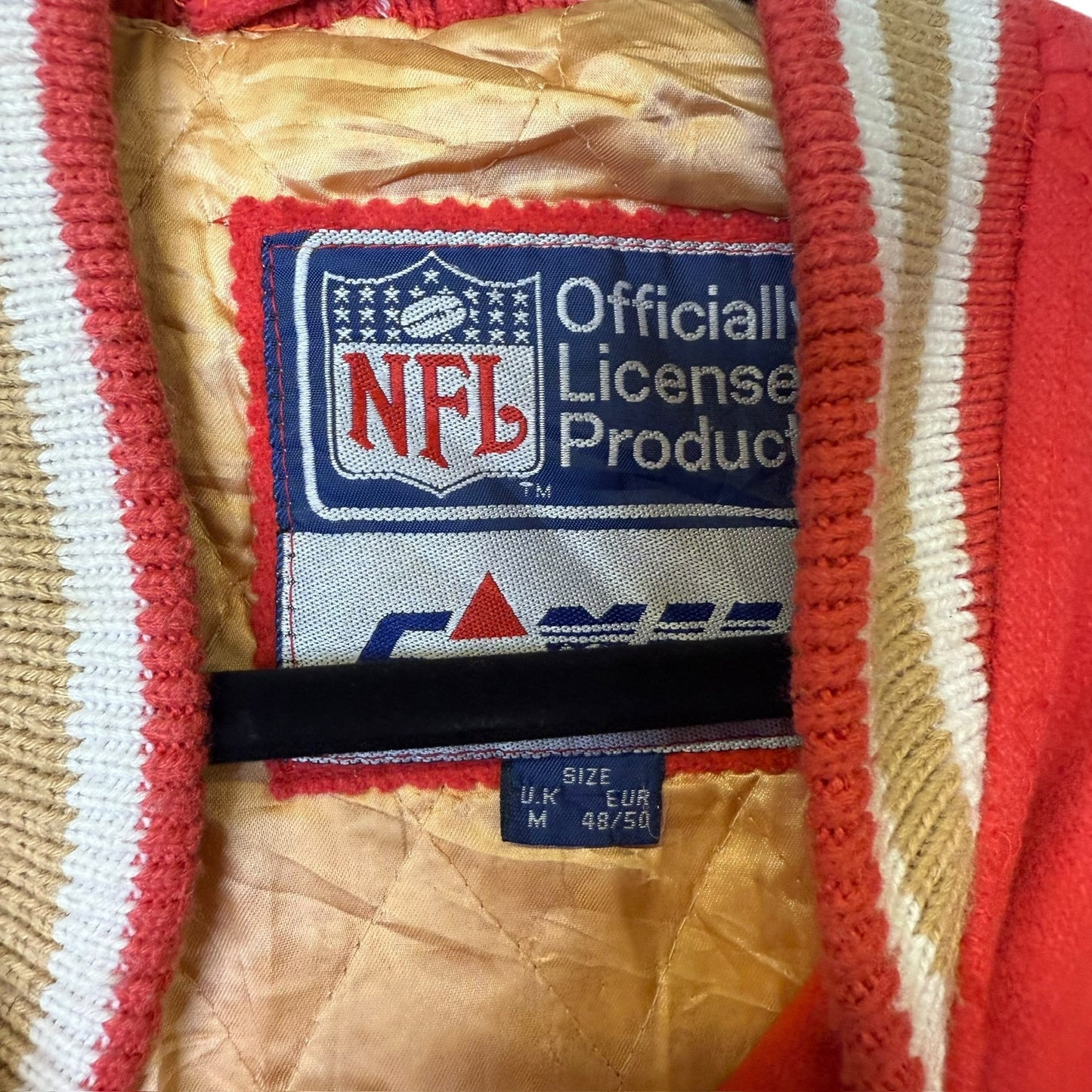 90s San Francisco 49ers NFL Letterman Jacket