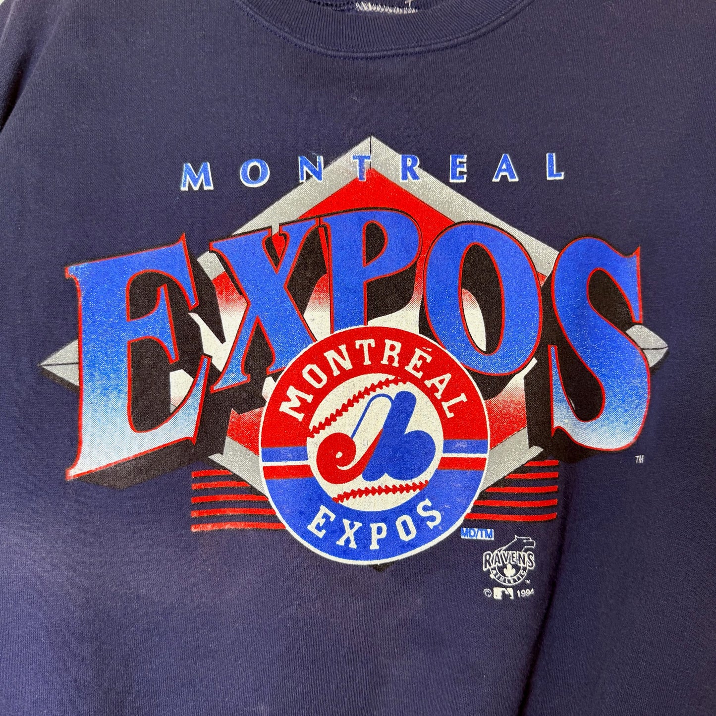 1994 Montreal Expos MLB Crewneck (B2390)