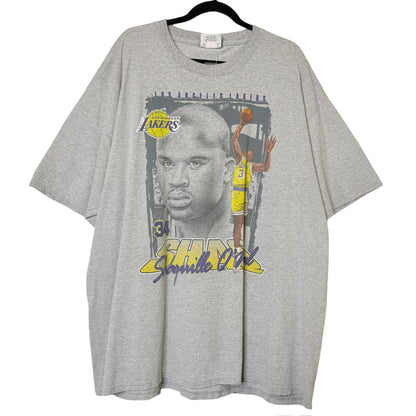 90's Shaq LA Lakers NBA T-Shirt Sz 2XL (B1637)