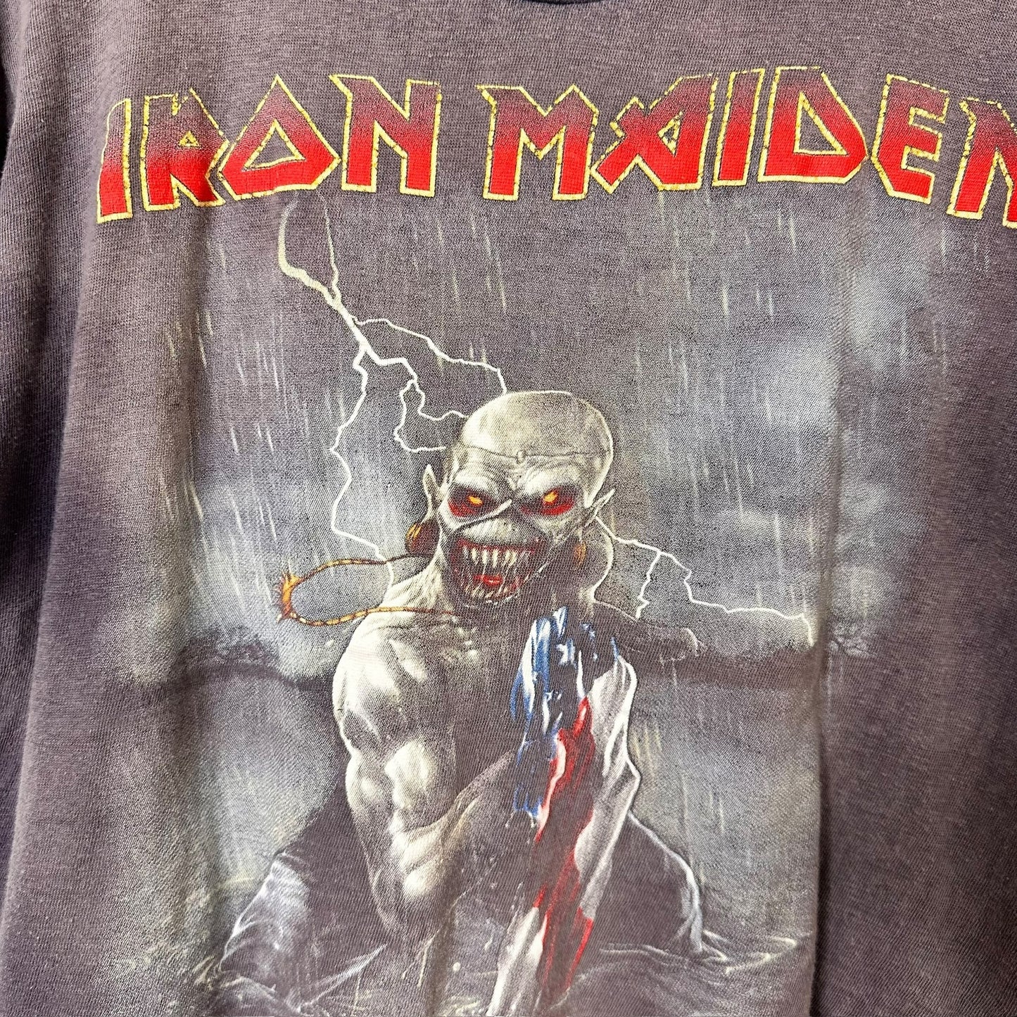 80s Iron Maiden Eddie T-Shirt Sz M
