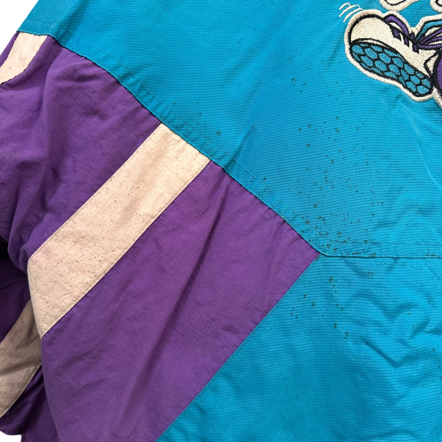 90's Charlotte Hornets NBA Starter Jacket Sz M