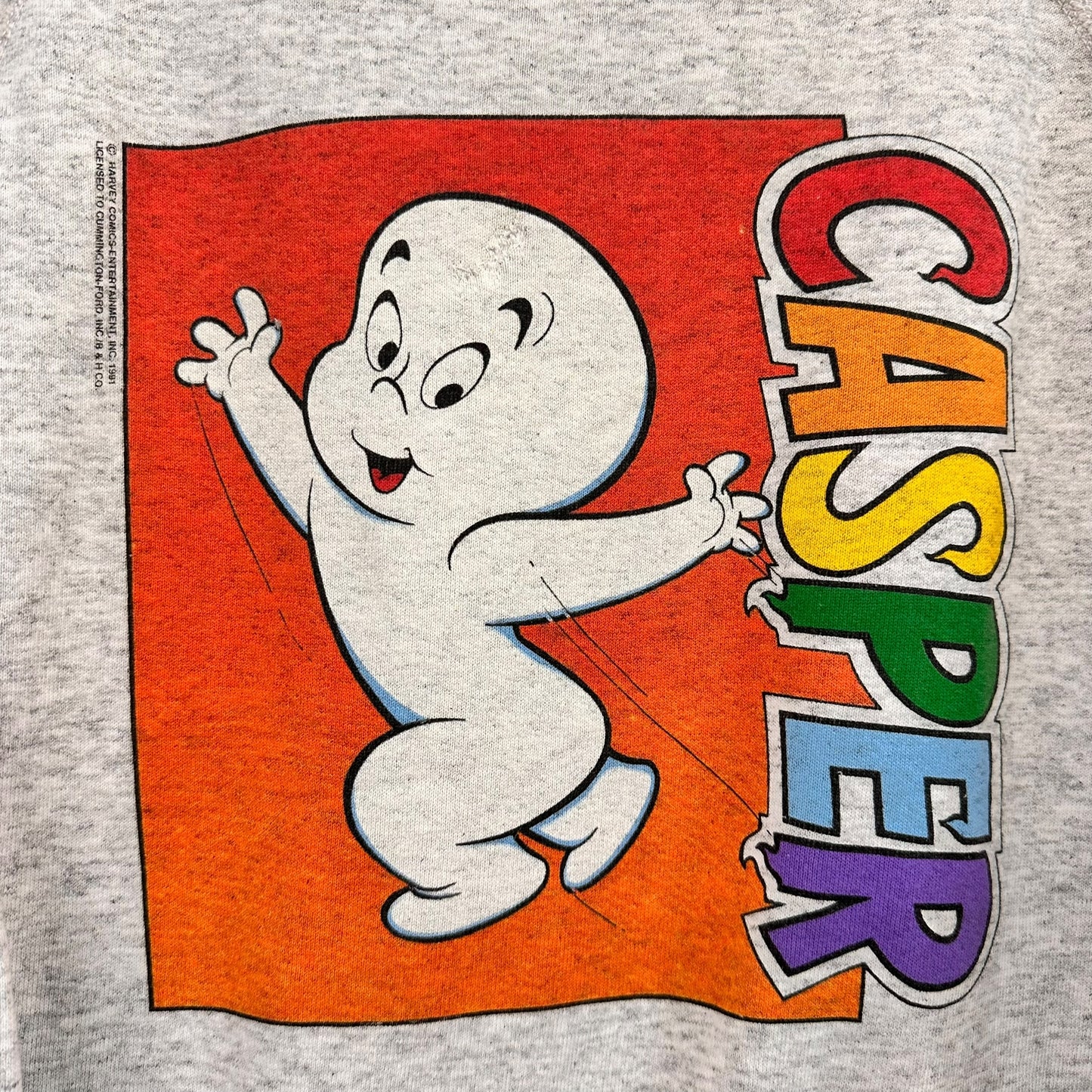 1991 Casper the Friendly Ghost Crewneck Sz L (A7505)