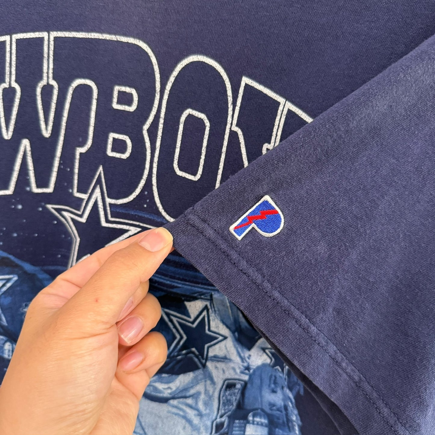 90s Dallas Cowboys NFL T-Shirt Sz L (B1266)