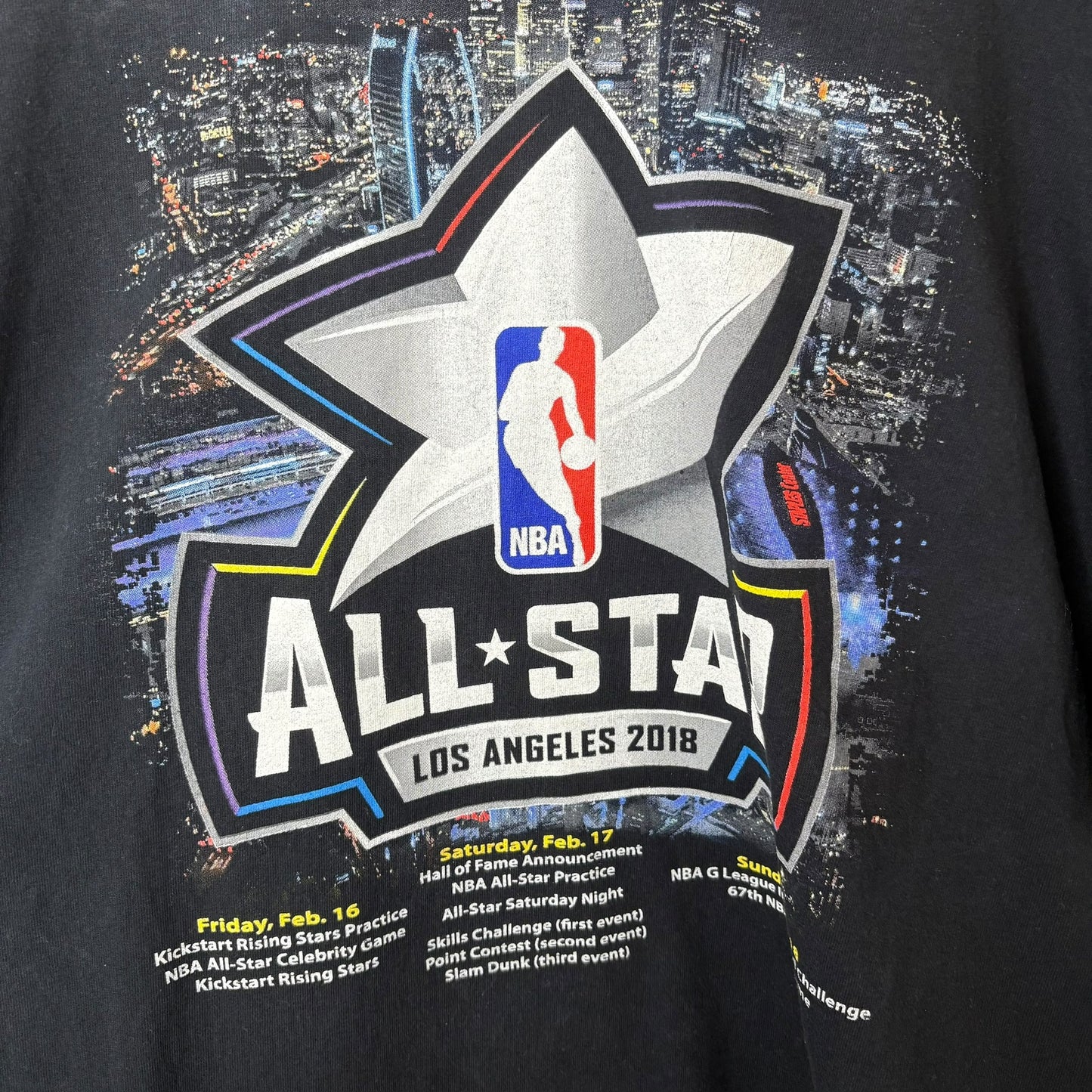 2018 NBA All Star T-shirt Sz XL (A7307)