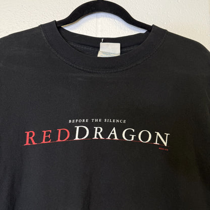 2002 Red Dragon Movie Promo T-shirt Sz XL (B1770) RARE Back Print