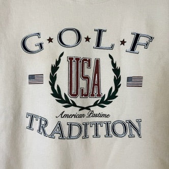 90s USA Golf Traditions Crewneck Sz XL (B2103)