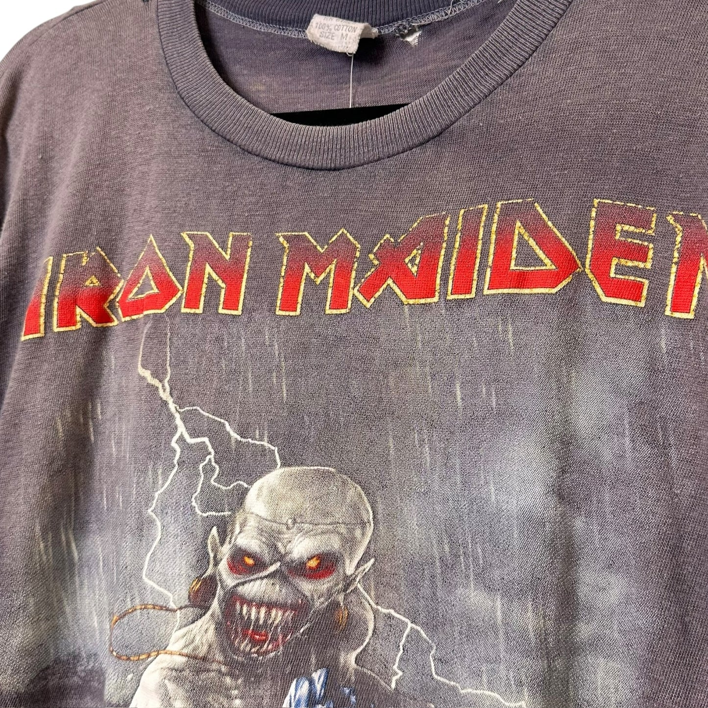 80s Iron Maiden Eddie T-Shirt Sz M