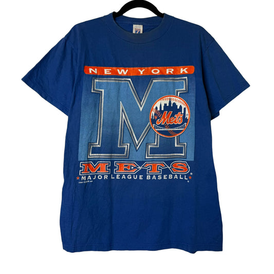 1997 New York Mets MLB T-shirt Sz M (B1665)