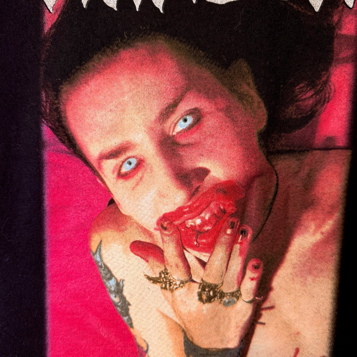 1994 Marilyn Manson God of Fuck Backstage Pass Band T-shirt