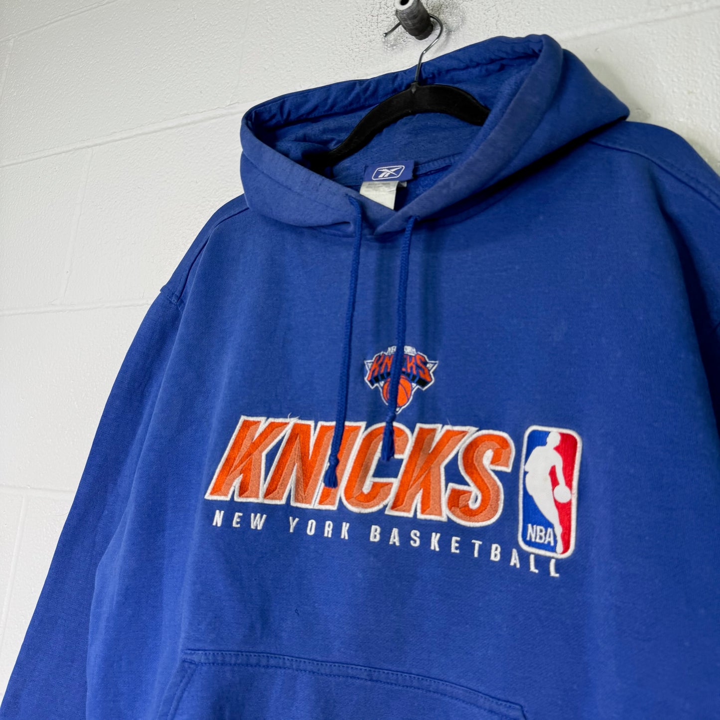 2000s New York Knicks NBA Reebok Hoodie Sz L