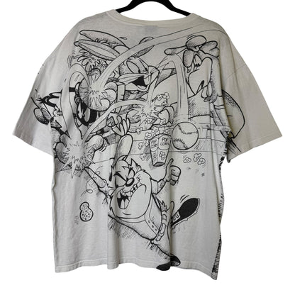 90's Florida Marlins MLB Looney Tunes T-shirt Sz XL (A8826)