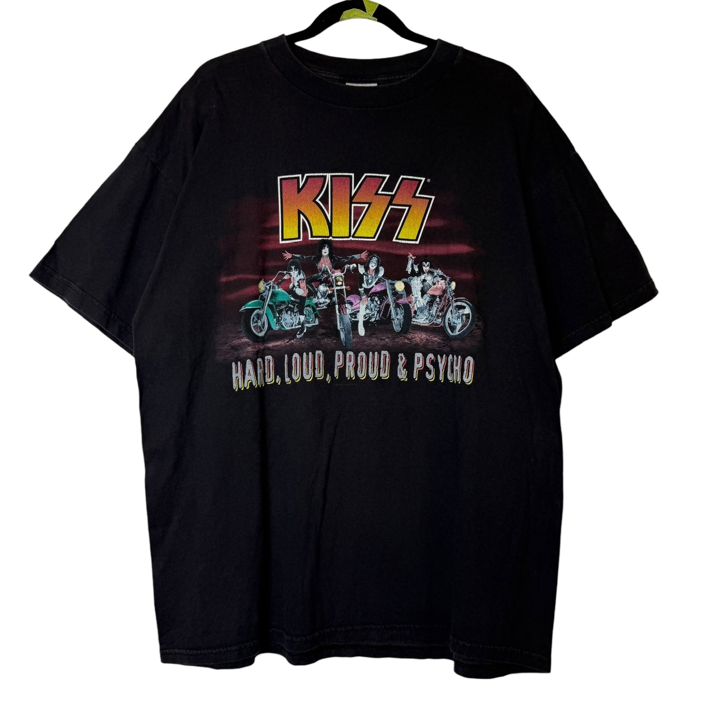 90's KISS Proud & Psycho Tour T-Shirt Sz XL (B1724)