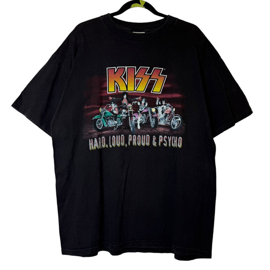 90's KISS Proud & Psycho Tour T-Shirt Sz XL (B1724)