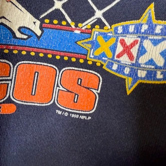 1998 Denver Broncos NFL Crewneck Sz XL (B1693)