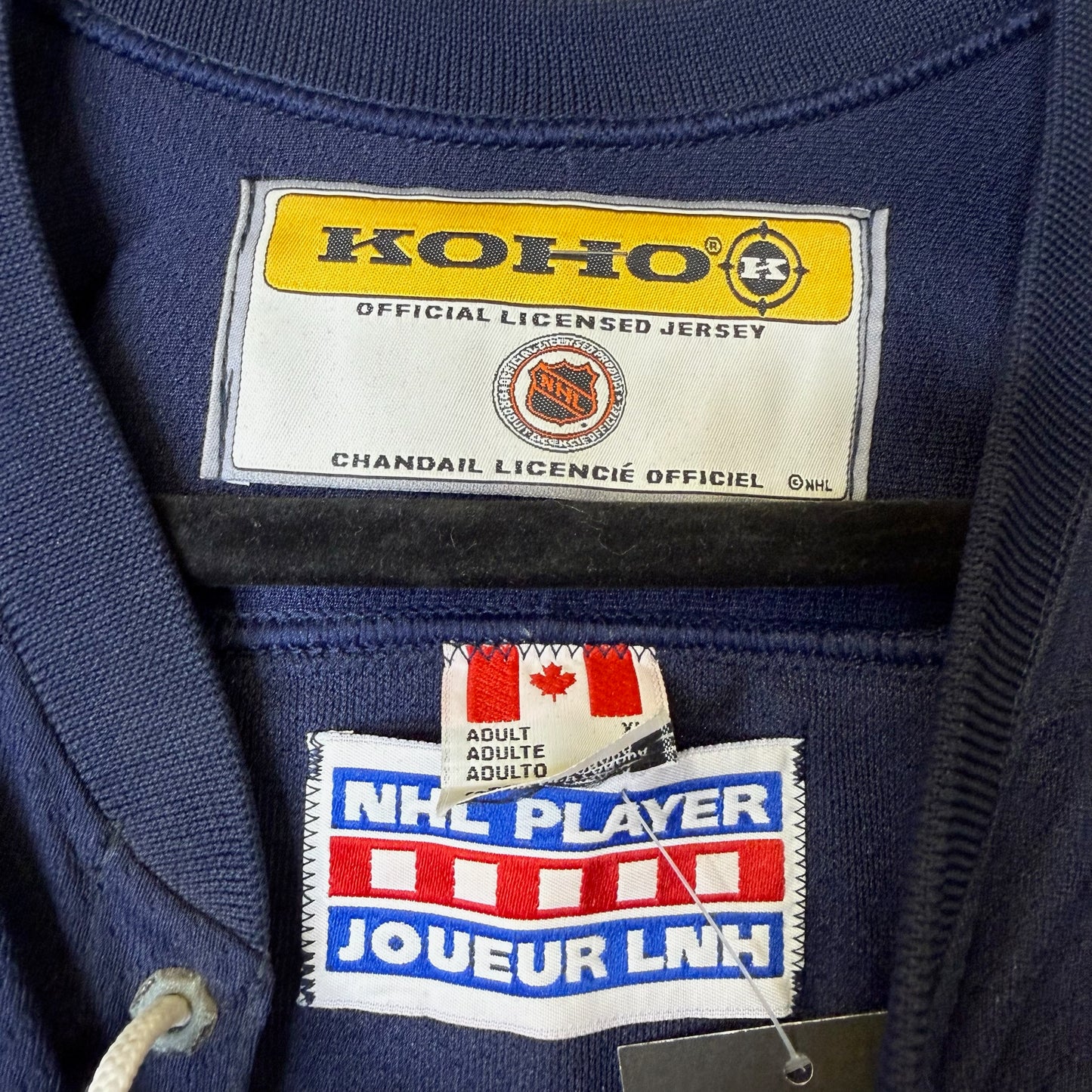 90s Edmonton Oilers Salo Oil Drop Jersey Sz XL (B1969)