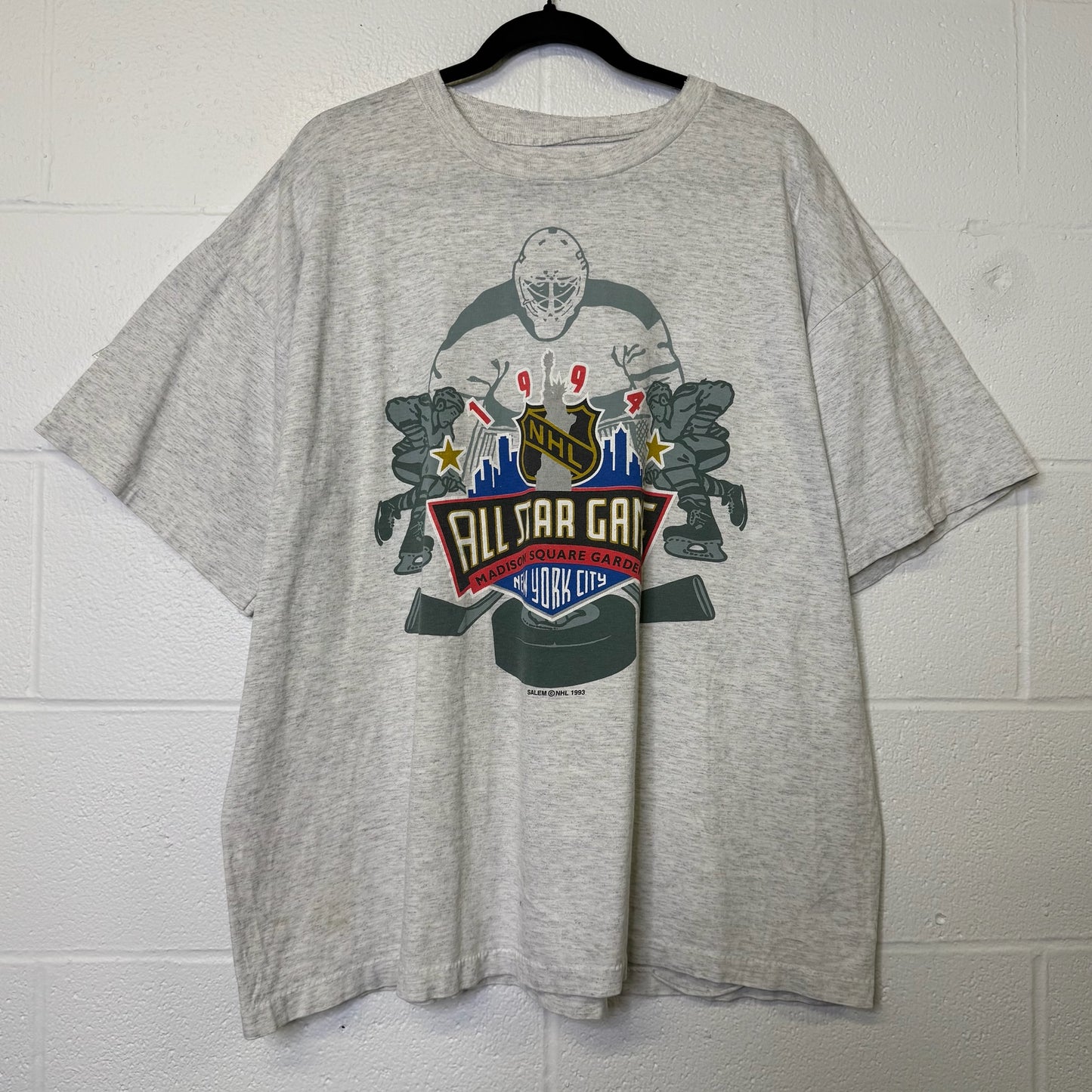 1994 NHL All Star Game New York City Salem T-shirt Sz XL (B584)