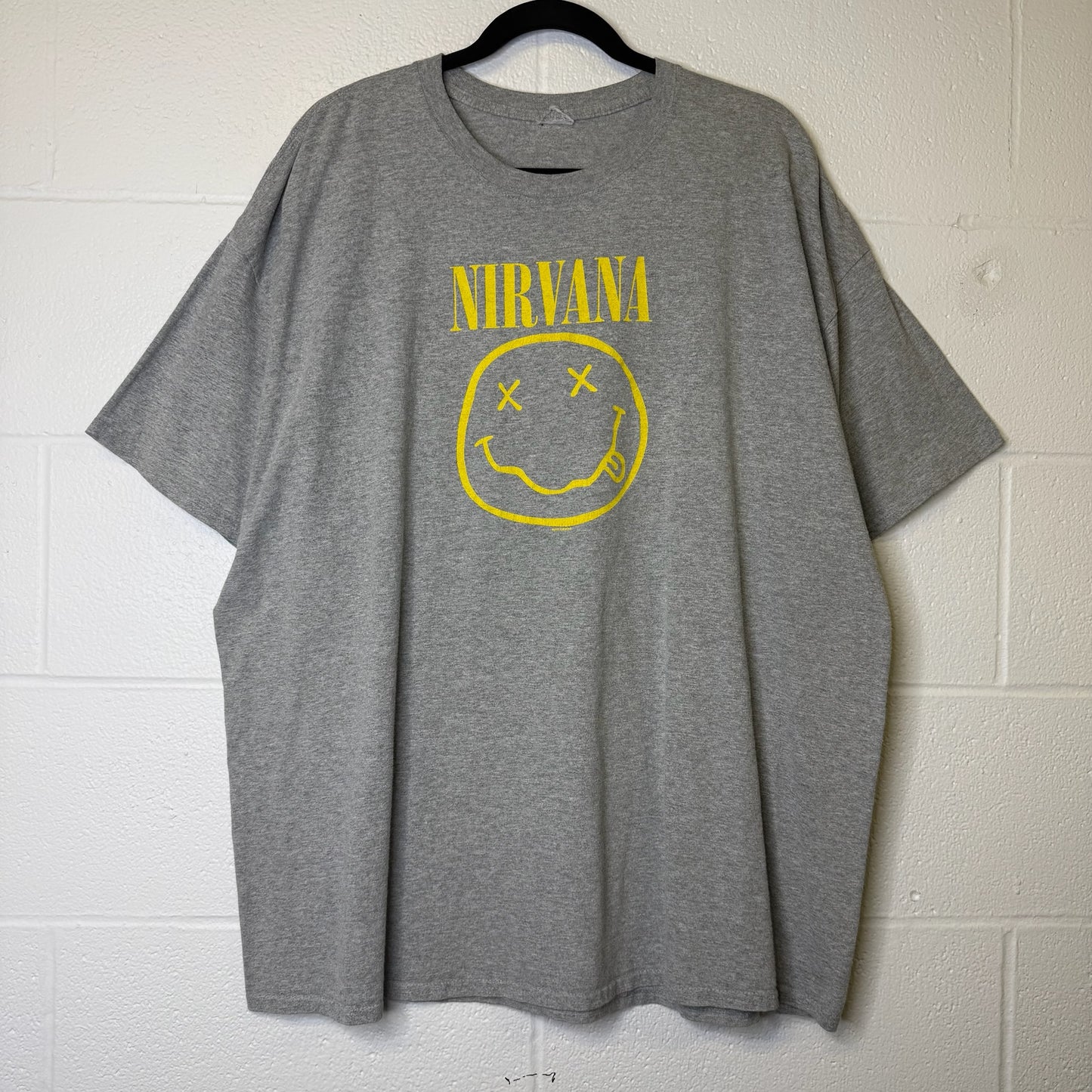 2000s Nirvana Smiley Band T-Shirt Sz XL (B1955)
