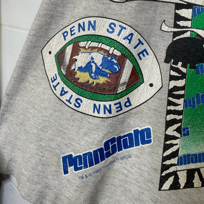 1993 Penn State Taz NCAA T-shirt Sz L (B2996)