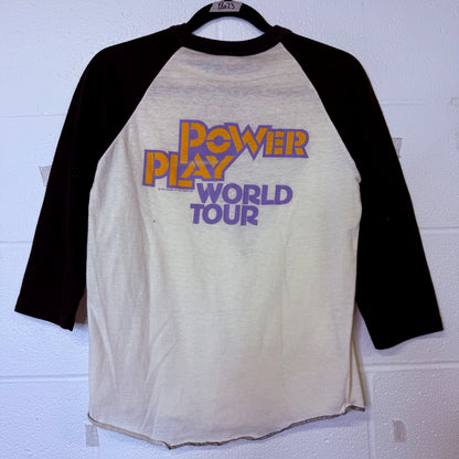 1983 April Wine Power Play Tour T-Shirt Sz M (B2498)