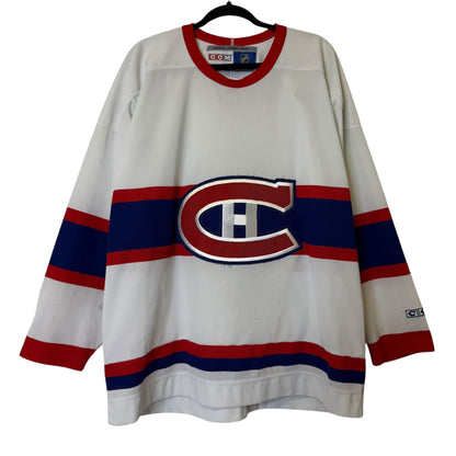 90s Montreal Canadiens NHL Jersey Sz L
