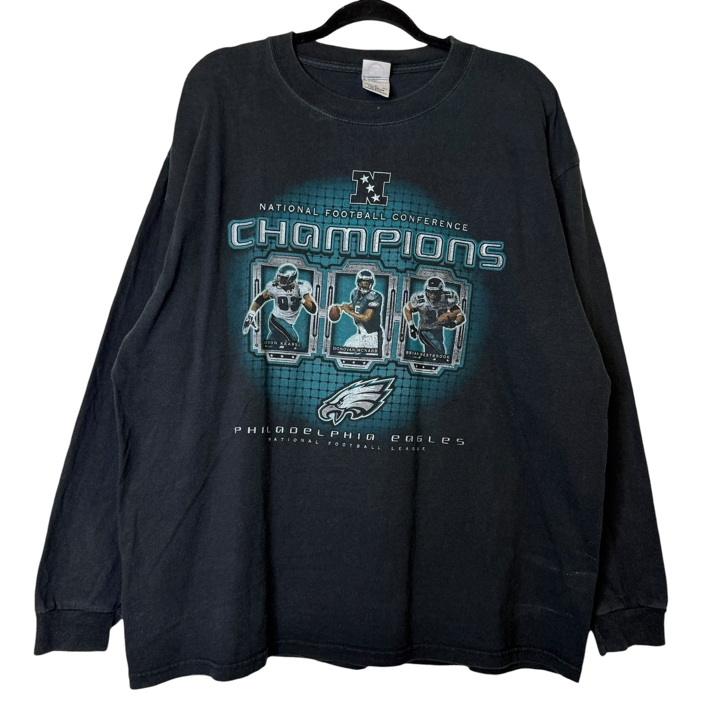 90's's Philadelphia Eagles NFL Long Sleeve Sz XL (B2115)