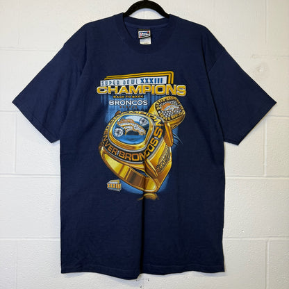 90's Denver Broncos NFL T-shirt Sz L (B2107)
