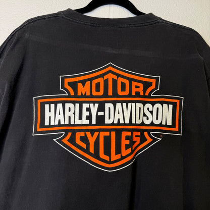1991 Harley Davidson Eagle T-Shirt Sz L (B1155)