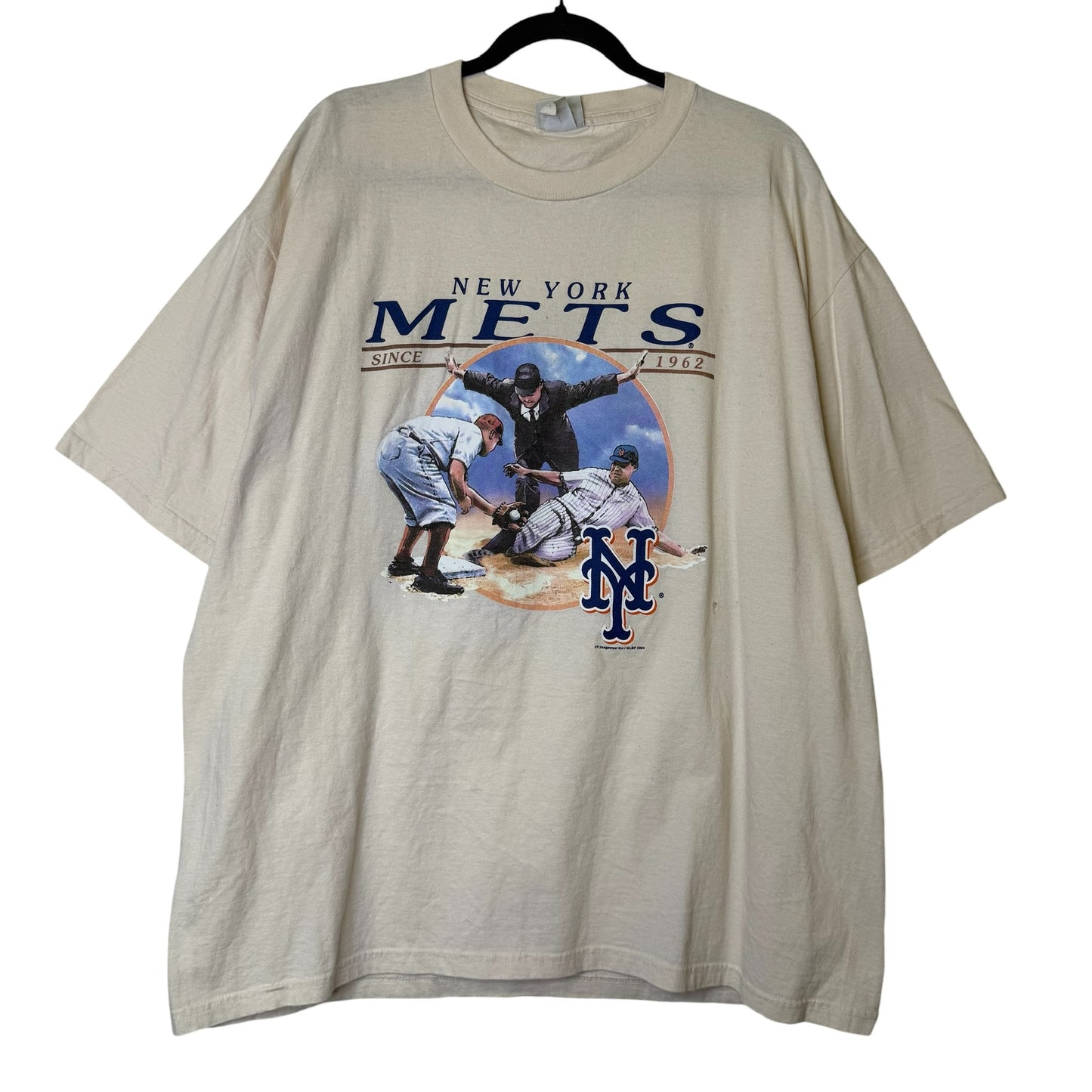 2004 New York Mets MLB T-shirt Sz XL (B642)