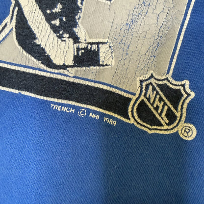 1989 Toronto Maple Leafs NFL T-Shirt Sz L (B2991)