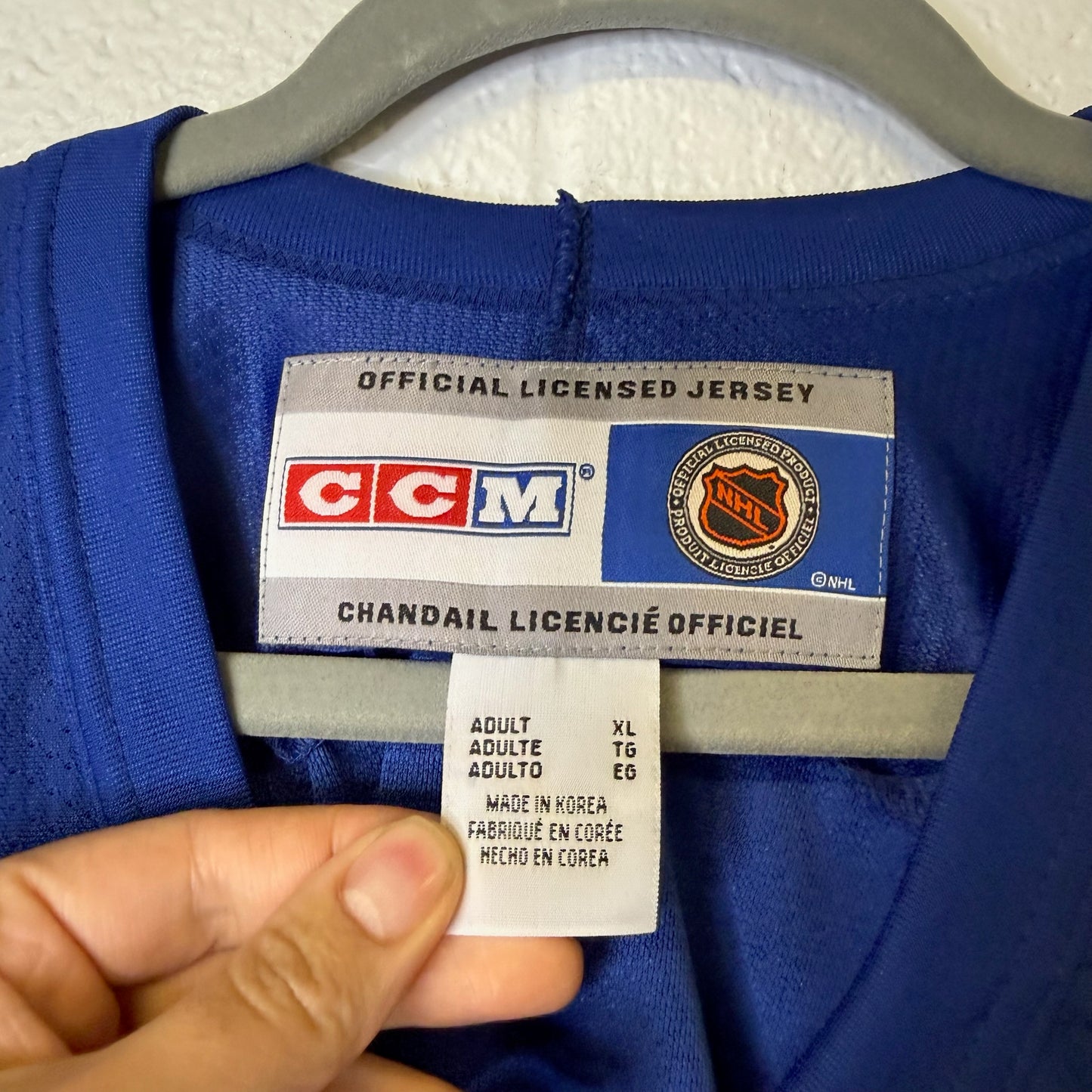90's Montreal Canadiens Hockey NHL Jersey CCM Sz XL (B1963)
