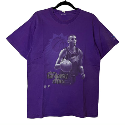 90s Penny Anfernee Hardaway Phoenix Suns T-shirt Sz L (B2581)