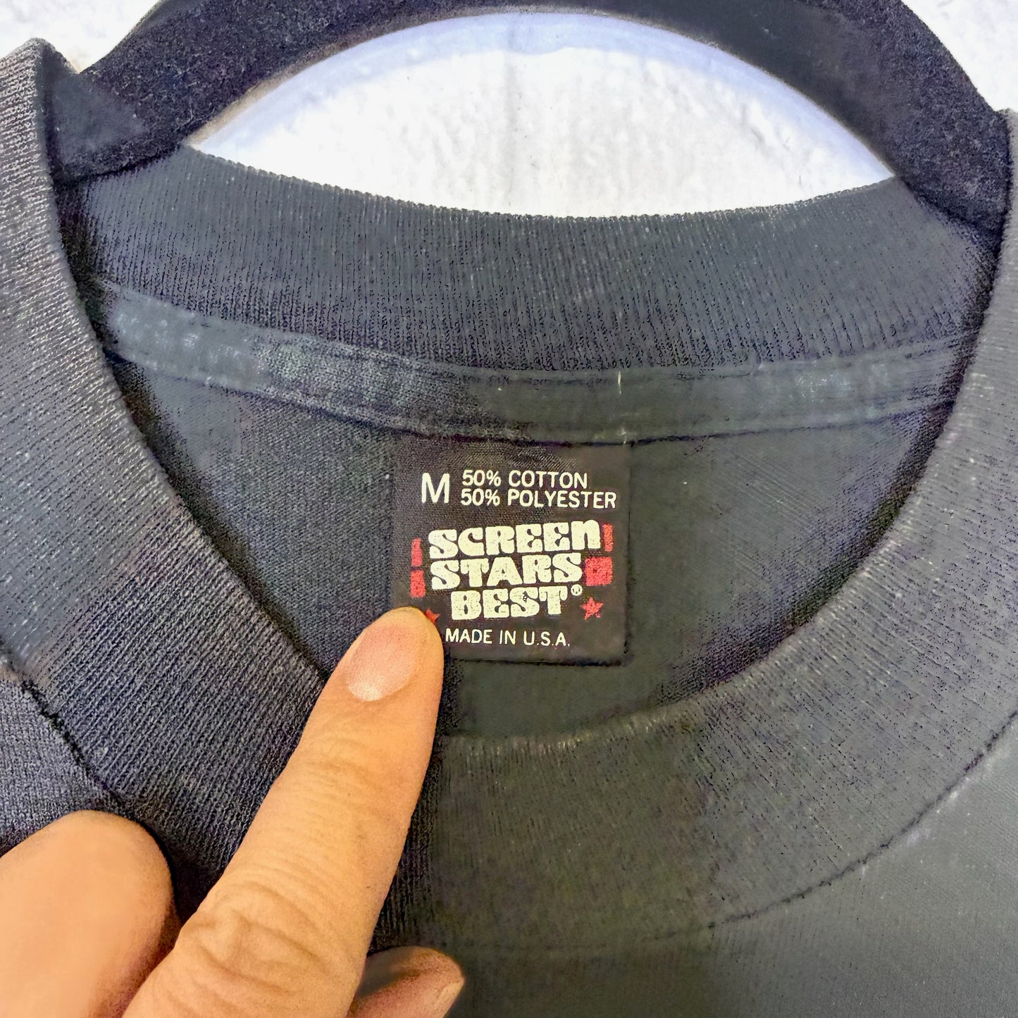 80s The Beatles T-shirt Sz M (B2293)