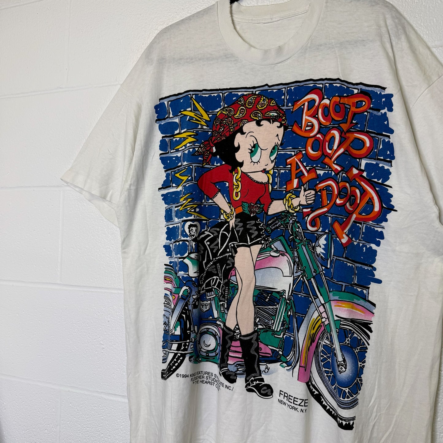 1994 Betty Boop Motorcycle T-shirt (B2941)