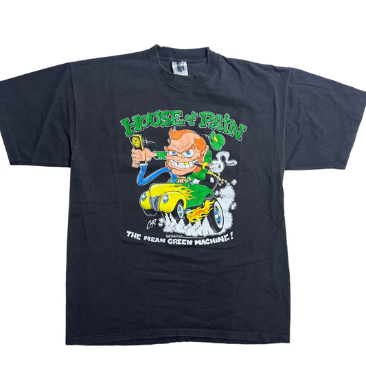 90’s House of Pain The Mean Green Machine T-Shirt Sz XL (A2844)