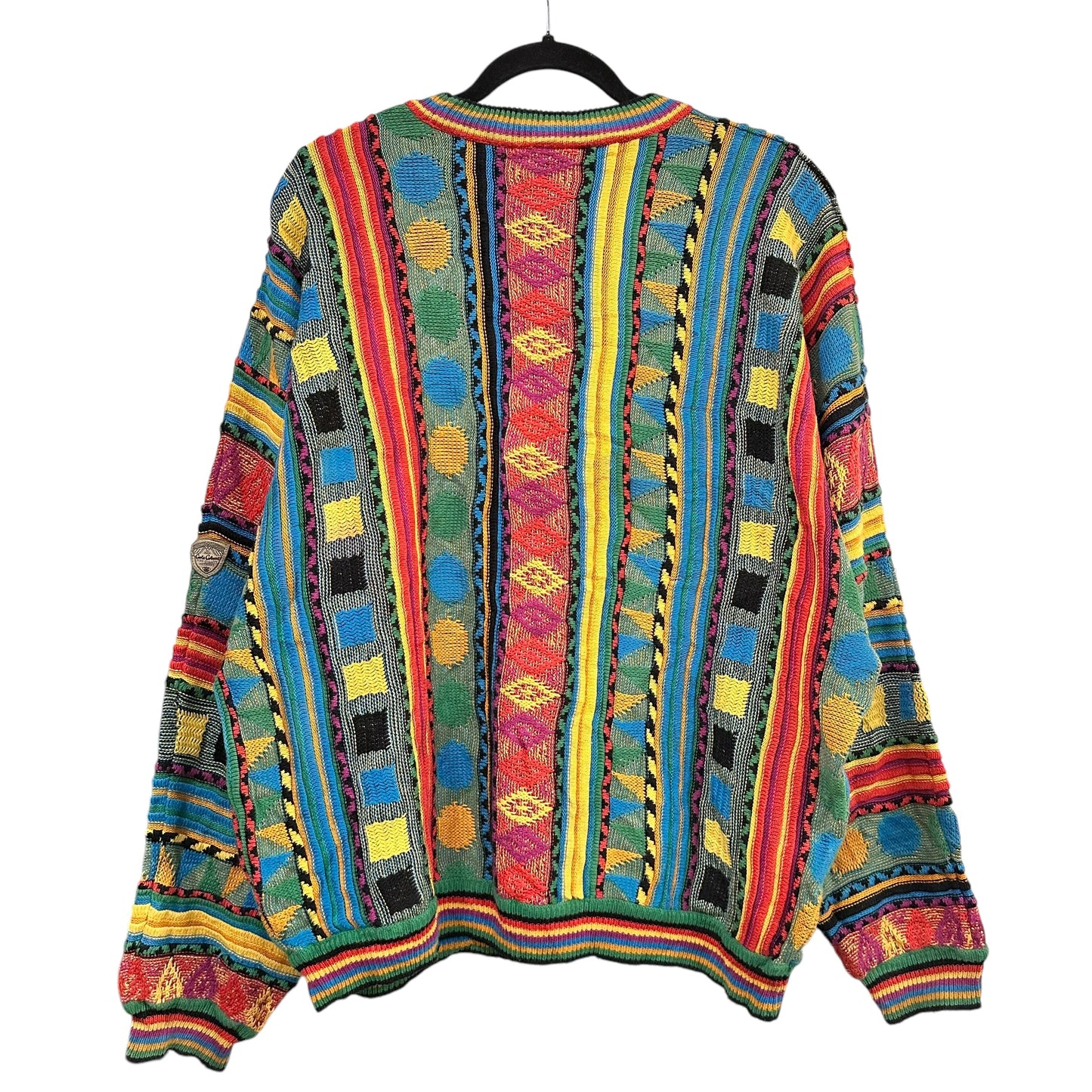 90's Coogi Style by Carlo Colucci Knit Sweater (A7477)