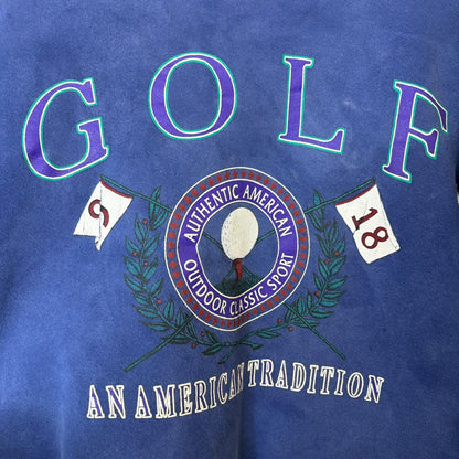 90s Golf Crewneck Sz M (A8072)