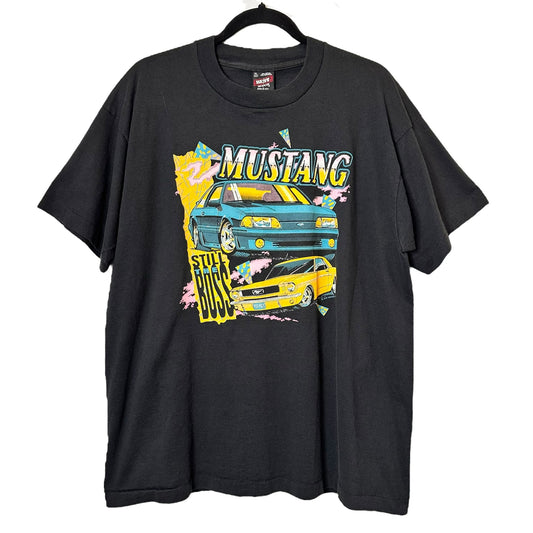 90's Ford Mustang T-shirt Sz XL (A6555)