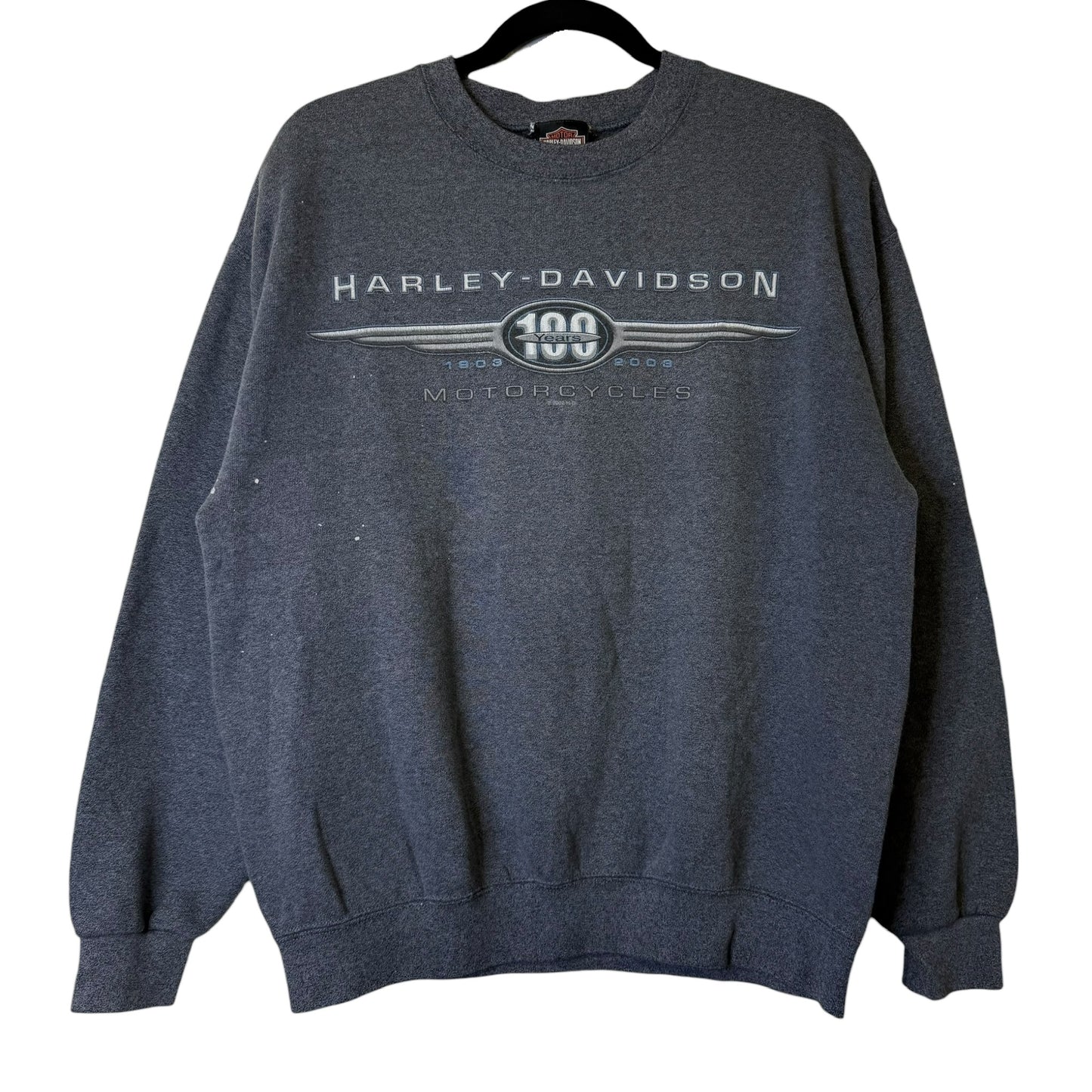 2003 Harley Davidson Crewneck Sz L (B1939)
