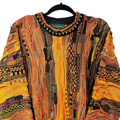 90's Coogi Style Sweater by Tundra Sz M (A3269)