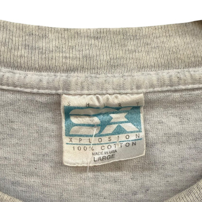 1996 New England Patriots NFL Xplosion Caricature T-Shirt Sz L