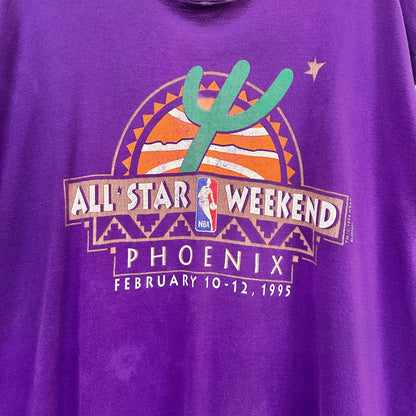 1995 NBA All Star Weekend Phoenix Suns T-shirt Sz XL (A3053)