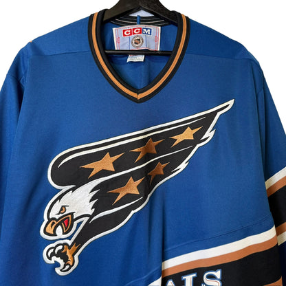 90s Washington Capitals Screaming Eagle NHL Jersey Sz L