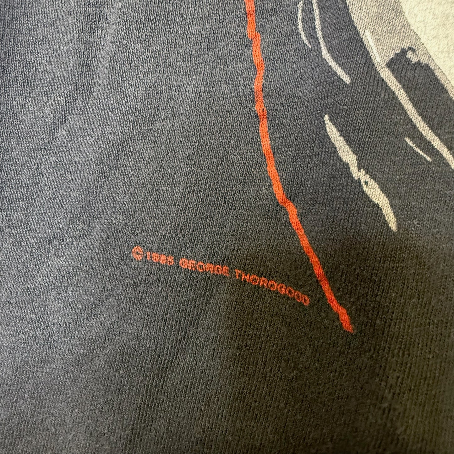 1985 George Thorogood & The Destroyers T-Shirt Sz M (B2288)