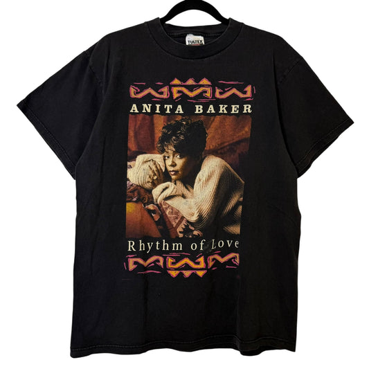 90's Anita Baker Rhythm of Love T-Shirt Sz L (B384)