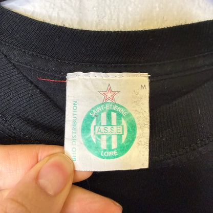 90s St Etienne ASSE Soccer T-Shirt Sz M (B2631)