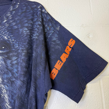 90s Chicago Bears NFL T-Shirt Sz L (B2113)